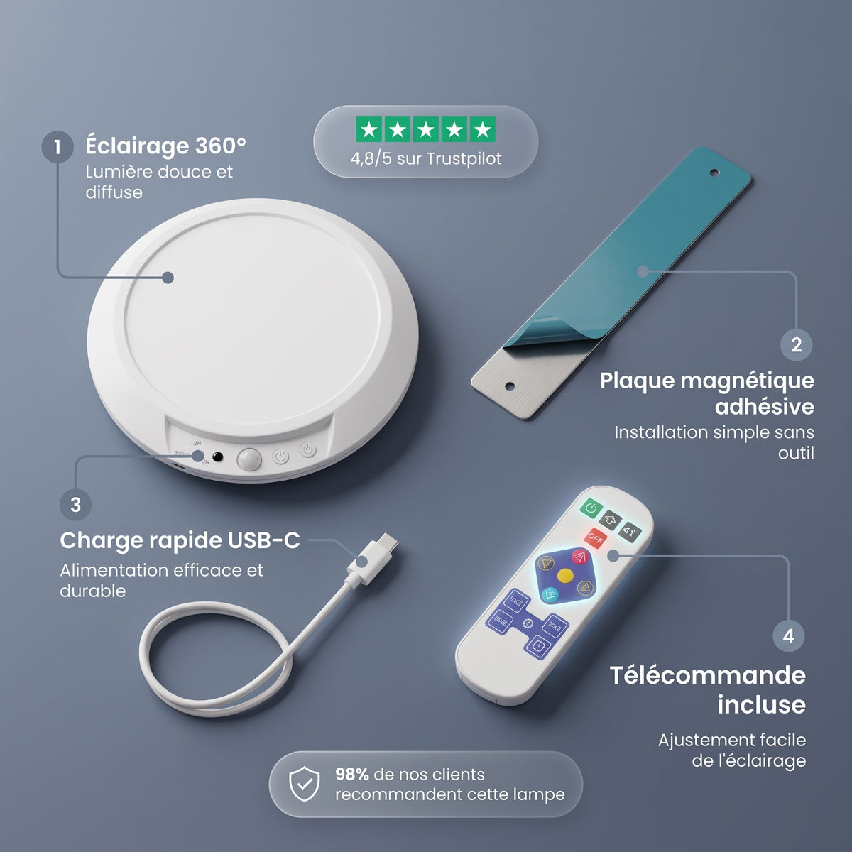 Lampe Nomade Lumiped
